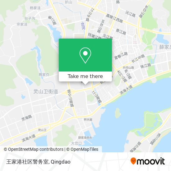 王家港社区警务室 map