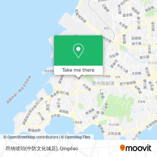 昂纳琥珀(中防文化城店) map