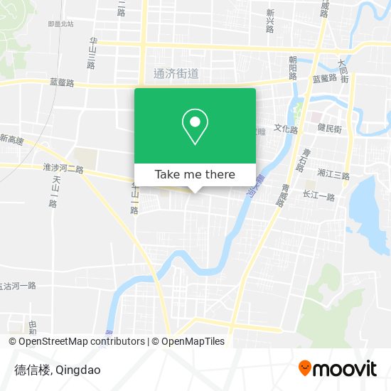 德信楼 map