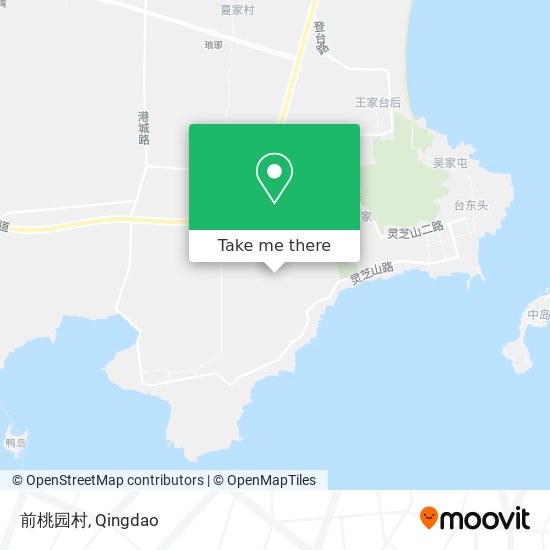 前桃园村 map