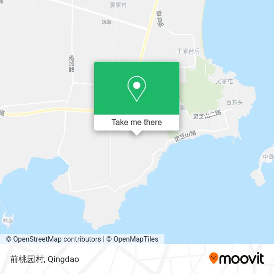 前桃园村 map