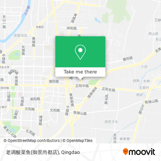 老调酸菜鱼(御景尚都店) map
