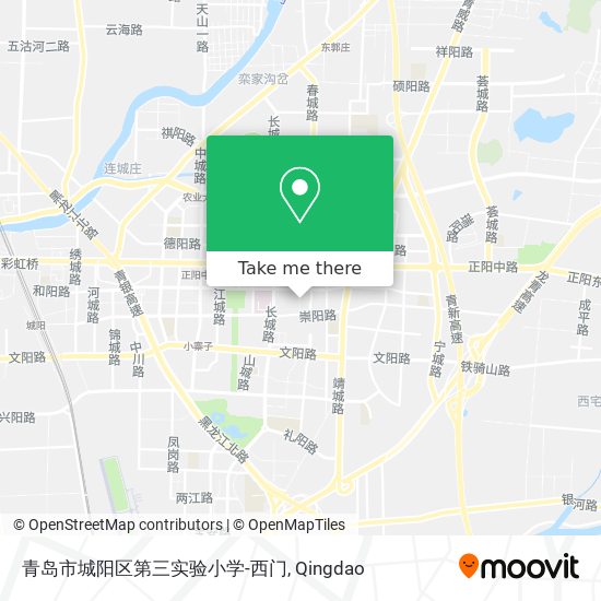 青岛市城阳区第三实验小学-西门 map