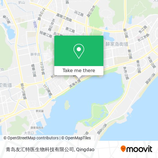 青岛友汇特医生物科技有限公司 map