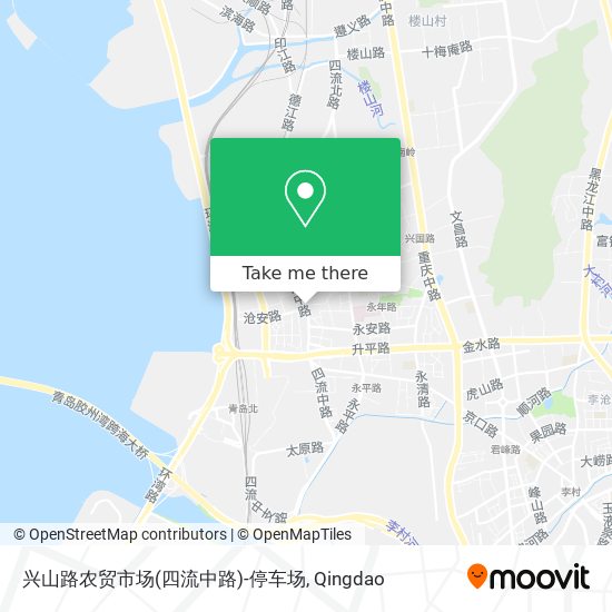 兴山路农贸市场(四流中路)-停车场 map