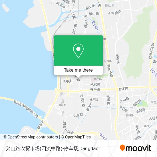兴山路农贸市场(四流中路)-停车场 map