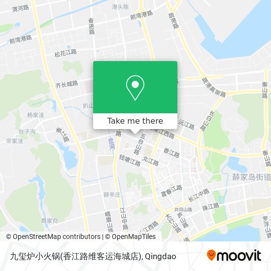 九玺炉小火锅(香江路维客运海城店) map