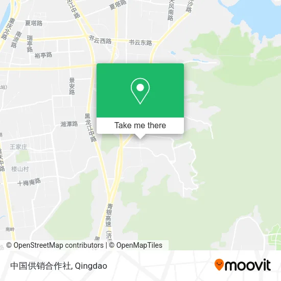 中国供销合作社 map