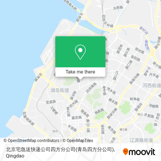 北京宅急送快递公司四方分公司(青岛四方分公司) map