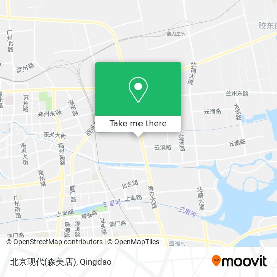 北京现代(森美店) map