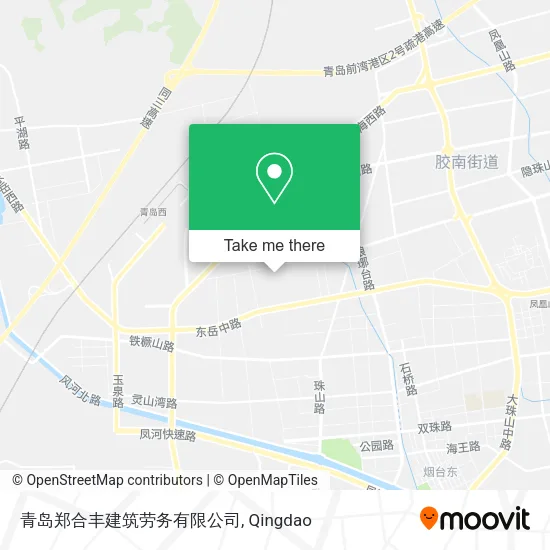 青岛郑合丰建筑劳务有限公司 map