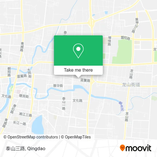 泰山三路 map