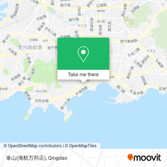 泰山(海航万邦店) map