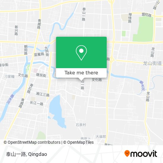 泰山一路 map