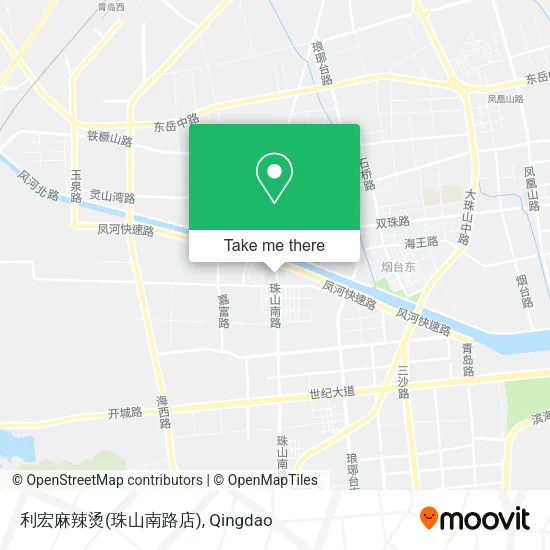 利宏麻辣烫(珠山南路店) map