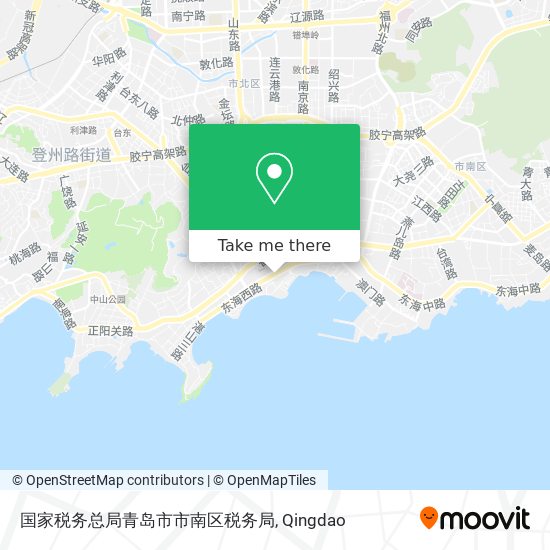 国家税务总局青岛市市南区税务局 map