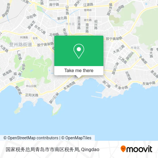 国家税务总局青岛市市南区税务局 map