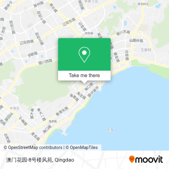 澳门花园-8号楼风苑 map