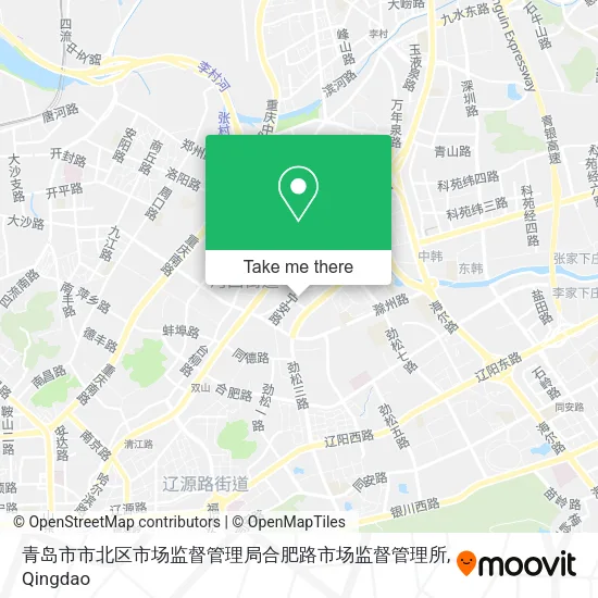 青岛市市北区市场监督管理局合肥路市场监督管理所 map
