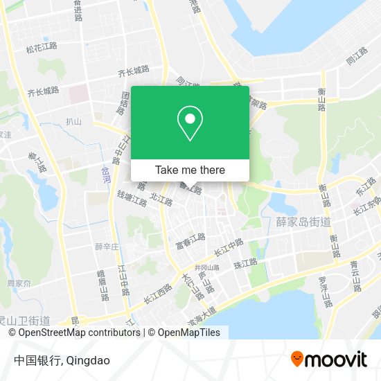 中国银行 map