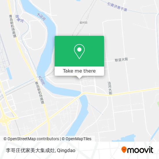 李哥庄优家美大集成灶 map