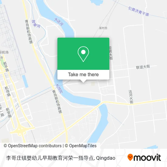 李哥庄镇婴幼儿早期教育河荣一指导点 map