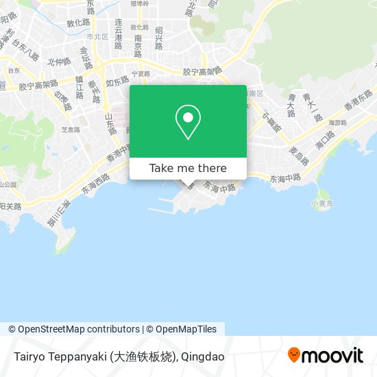 Tairyo Teppanyaki (大渔铁板烧) map