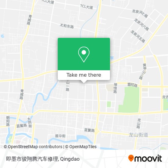 即墨市骏翔腾汽车修理 map