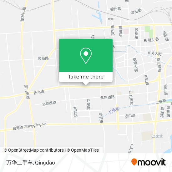 万华二手车 map