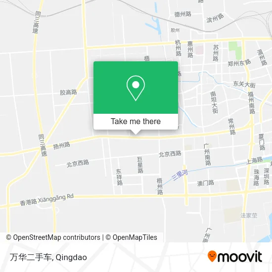 万华二手车 map