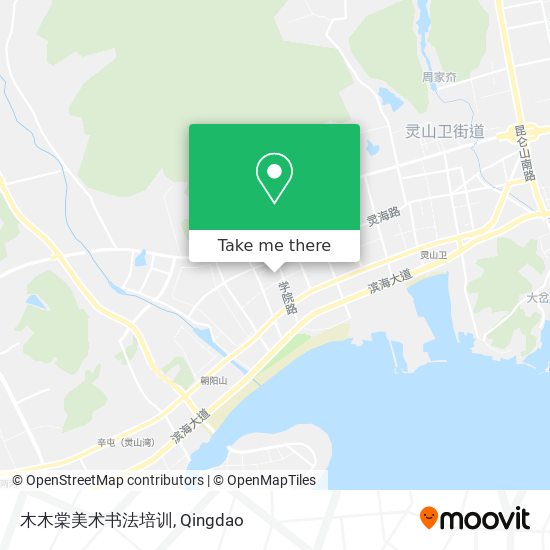 木木棠美术书法培训 map