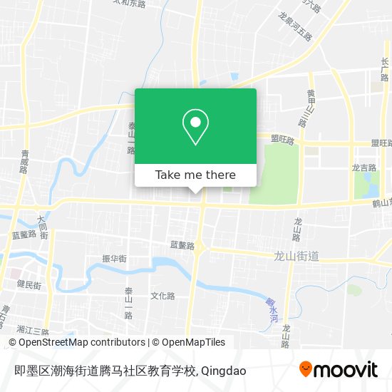 即墨区潮海街道腾马社区教育学校 map