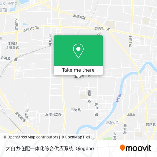 大自力仓配一体化综合供应系统 map