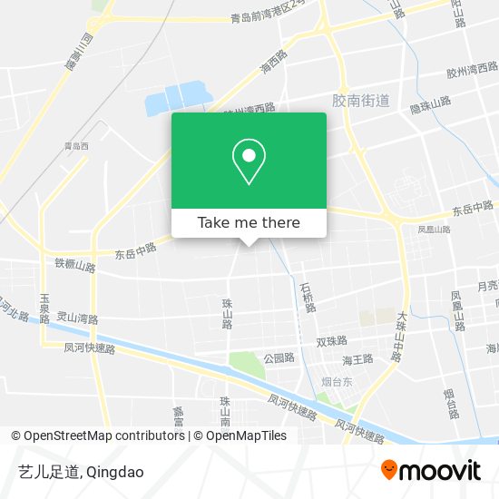 艺儿足道 map