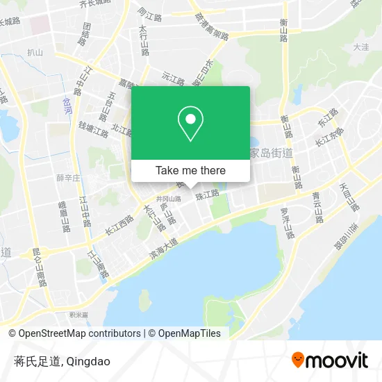蒋氏足道 map