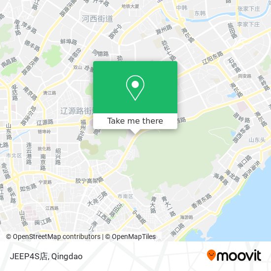 JEEP4S店 map