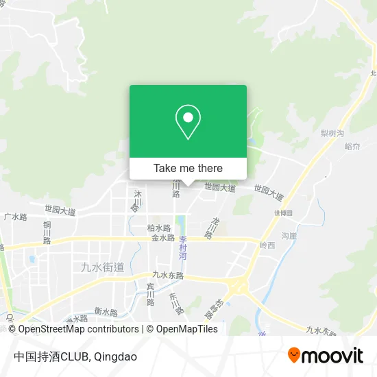 中国持酒CLUB map