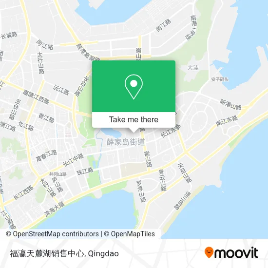 福瀛天麓湖销售中心 map