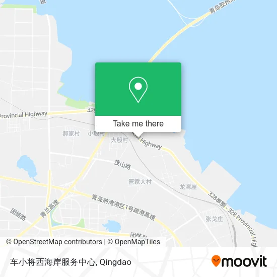 车小将西海岸服务中心 map