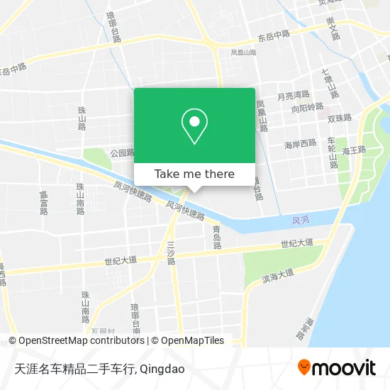 天涯名车精品二手车行 map