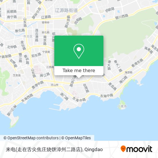 来电(走在舌尖焦庄烧饼漳州二路店) map