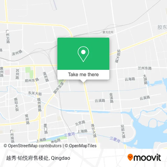 越秀·铂悦府售楼处 map