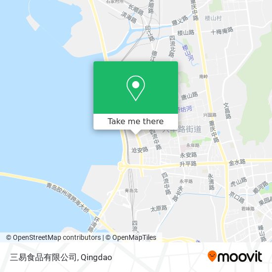 三易食品有限公司 map