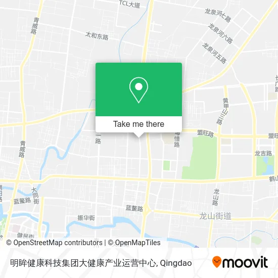 明眸健康科技集团大健康产业运营中心 map