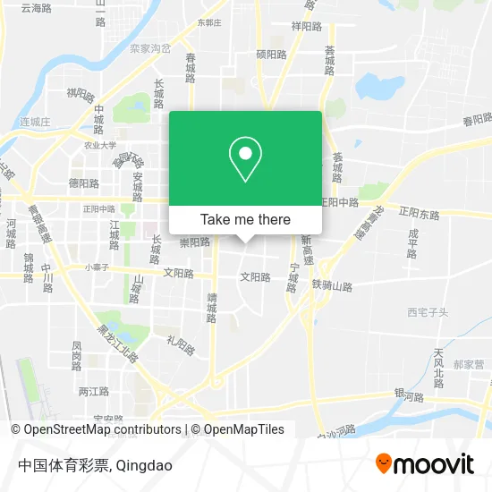 中国体育彩票 map