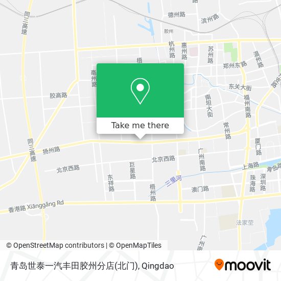 青岛世泰一汽丰田胶州分店(北门) map