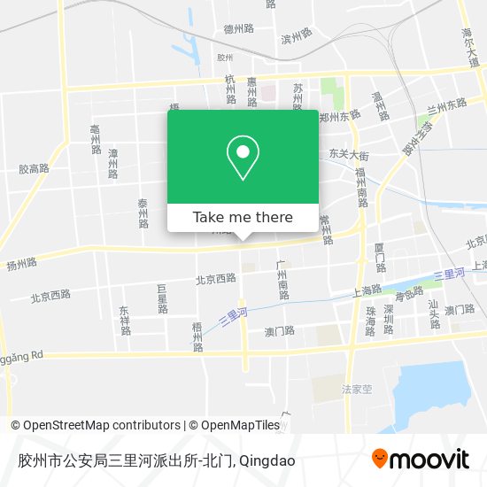 胶州市公安局三里河派出所-北门 map