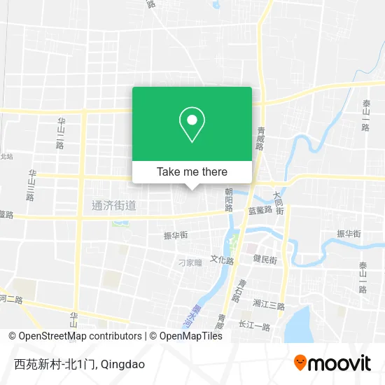 西苑新村-北1门 map