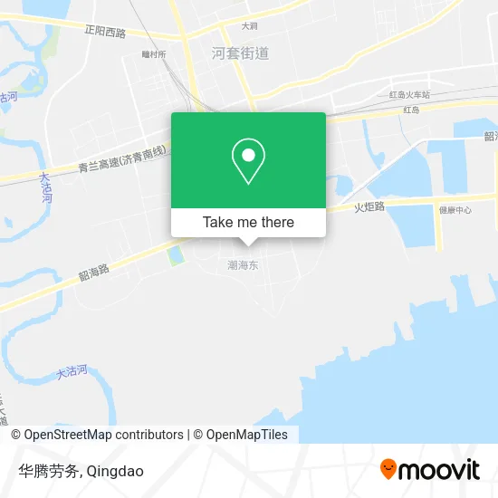 华腾劳务 map