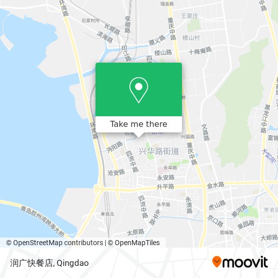 润广快餐店 map